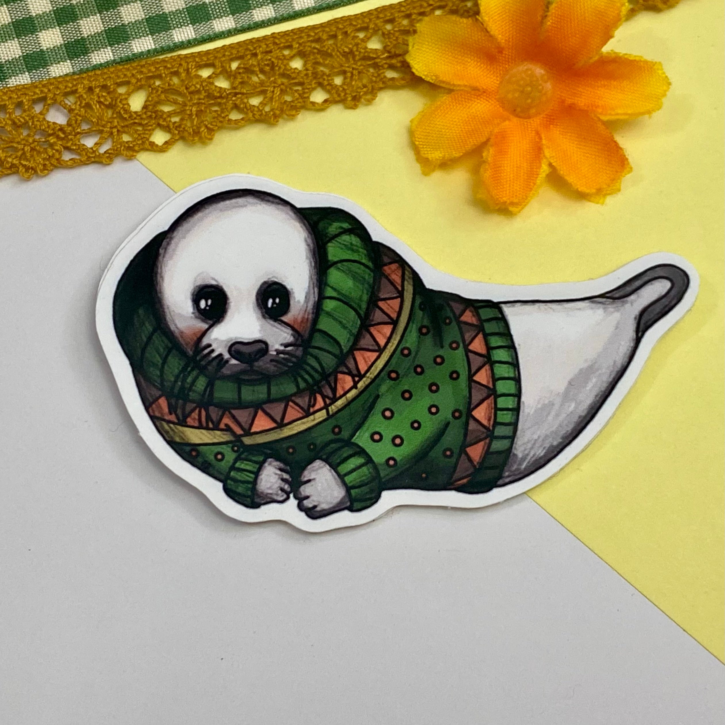 The cute_cosy Single Vinyl Sticker
