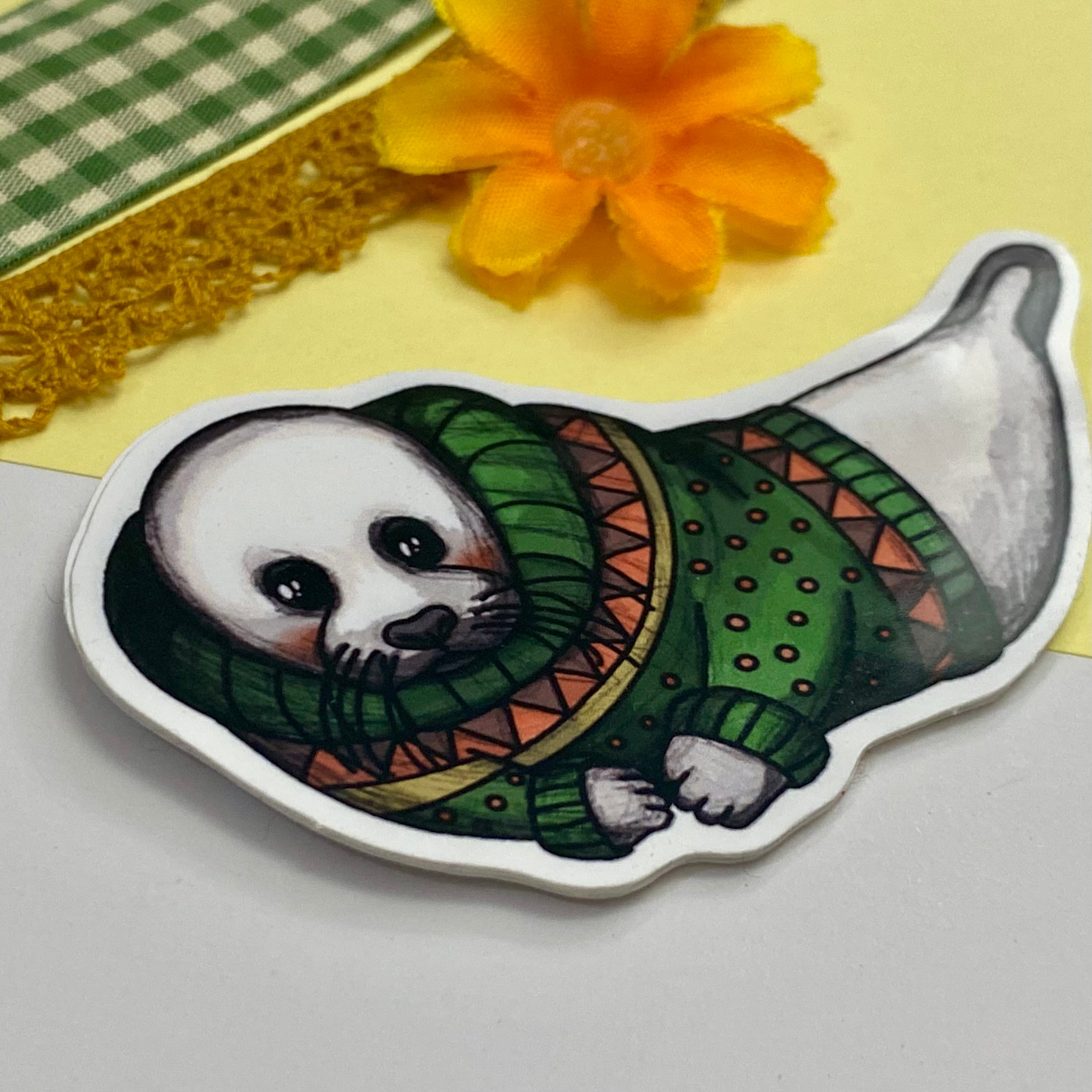 The cute_cosy Single Vinyl Sticker
