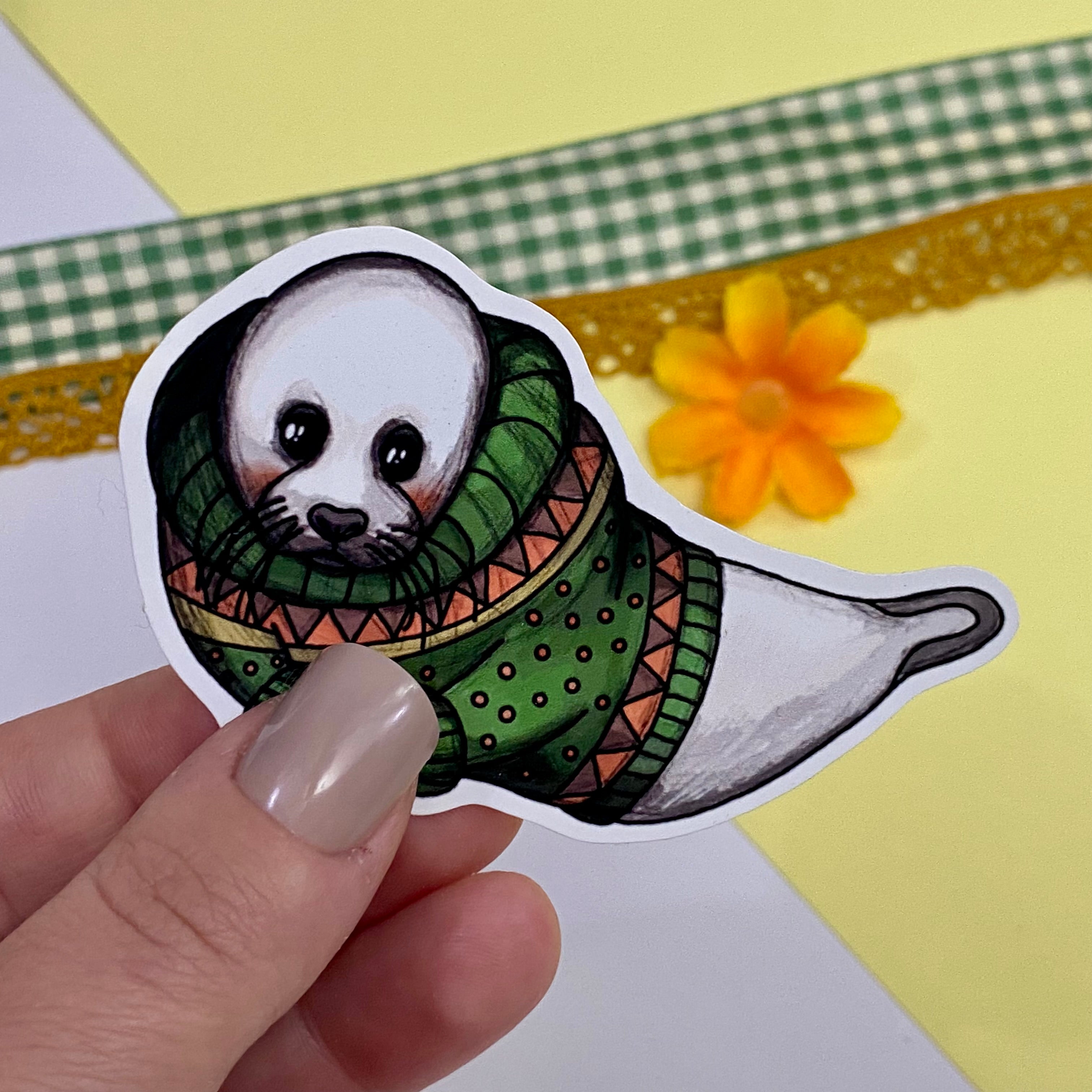The cute_cosy Single Vinyl Sticker