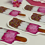 Fab Ice lolly Single Vinyl Sticker