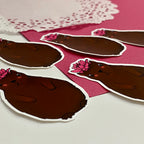 Capybarbara Single Vinyl Sticker