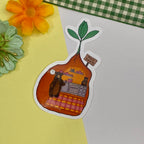Pocket Bears Single Vinyl Sticker