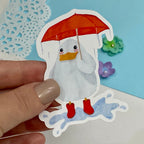 Little Ducky Single Vinyl Sticker