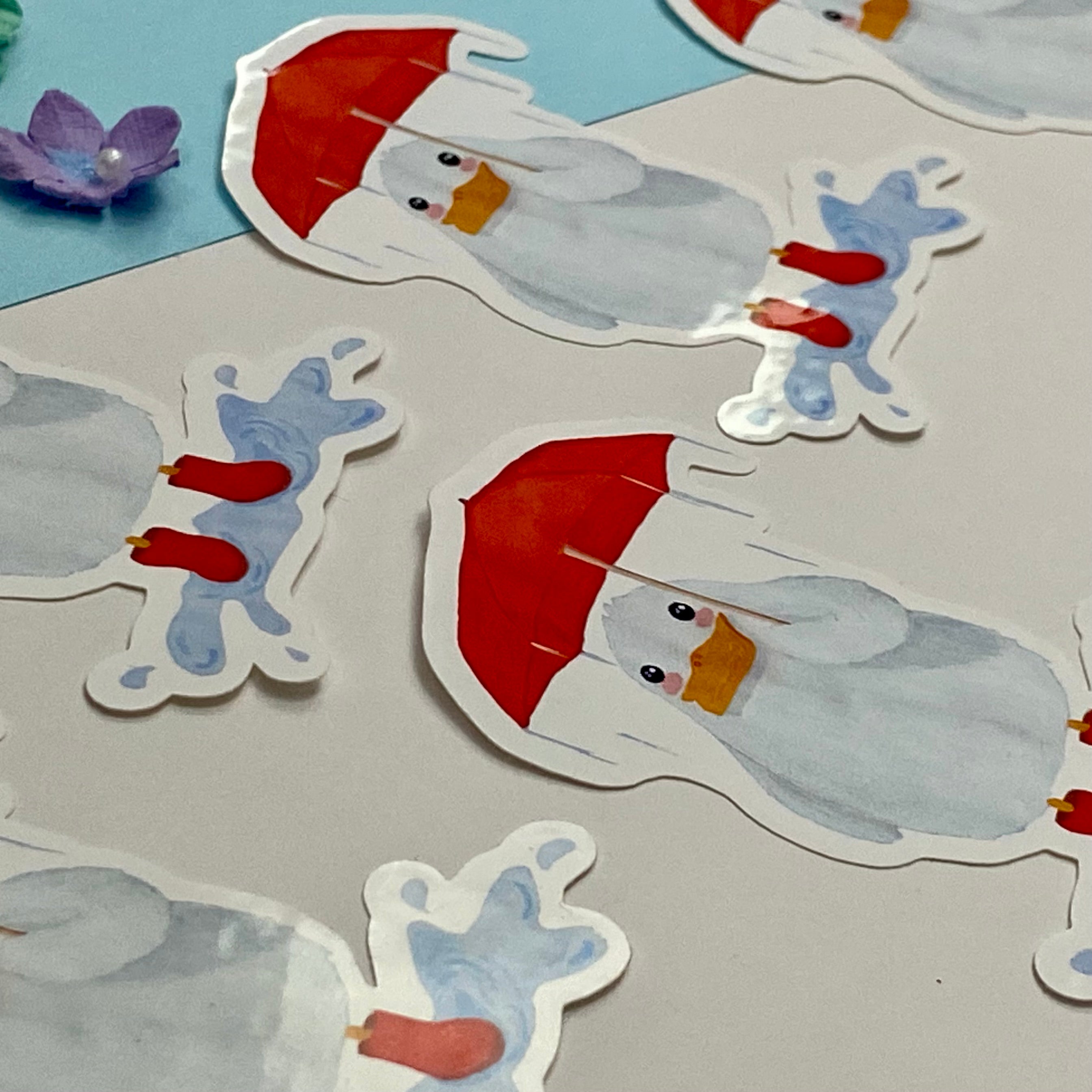 Little Ducky Single Vinyl Sticker