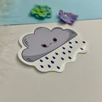 Crying Cloud Single Vinyl Sticker