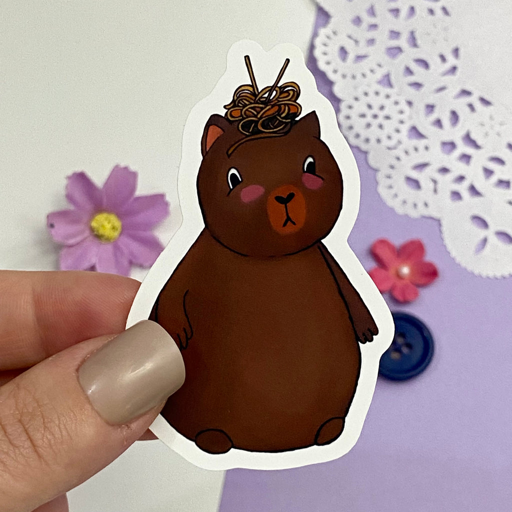 Cathybara Single Vinyl Sticker