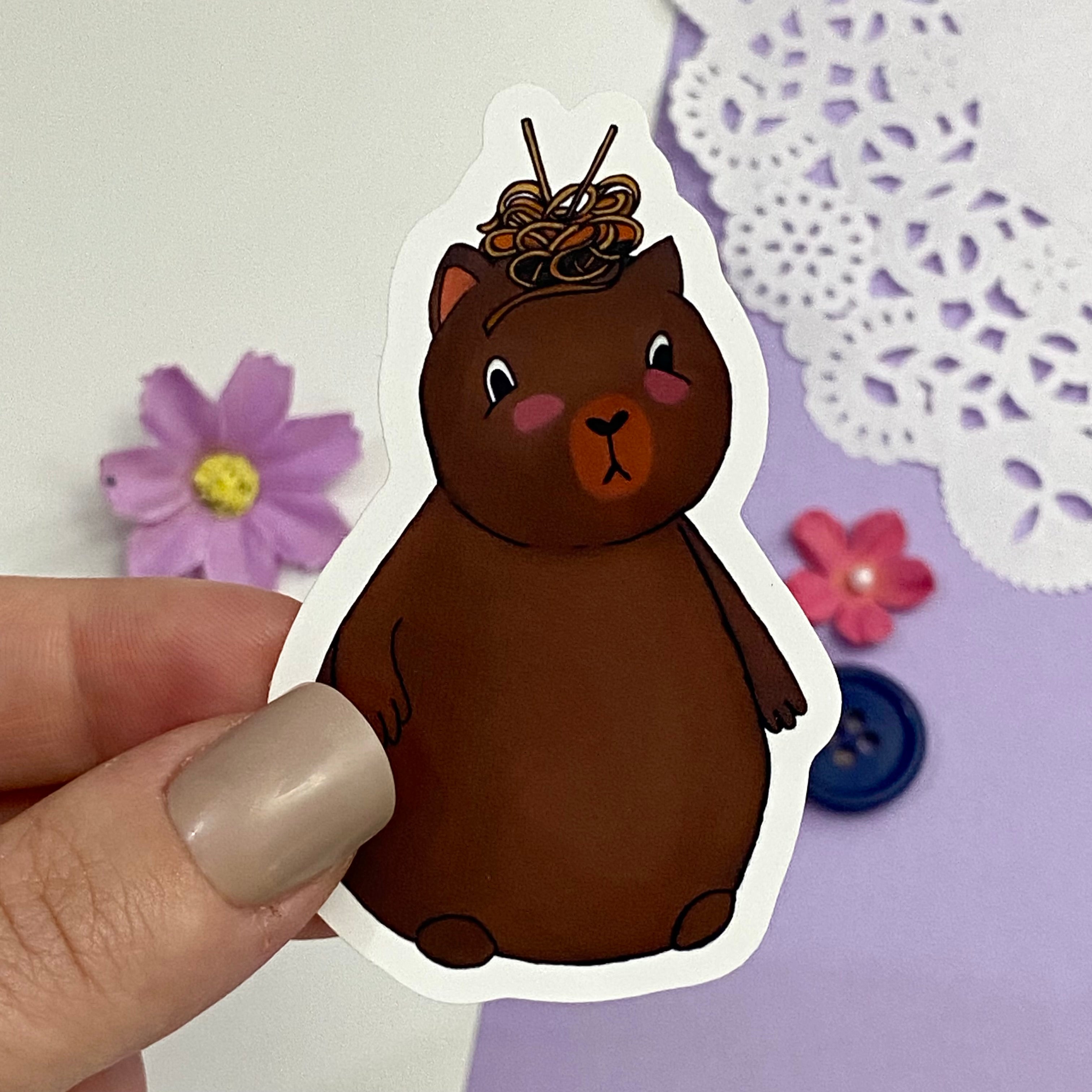 Cathybara Single Vinyl Sticker