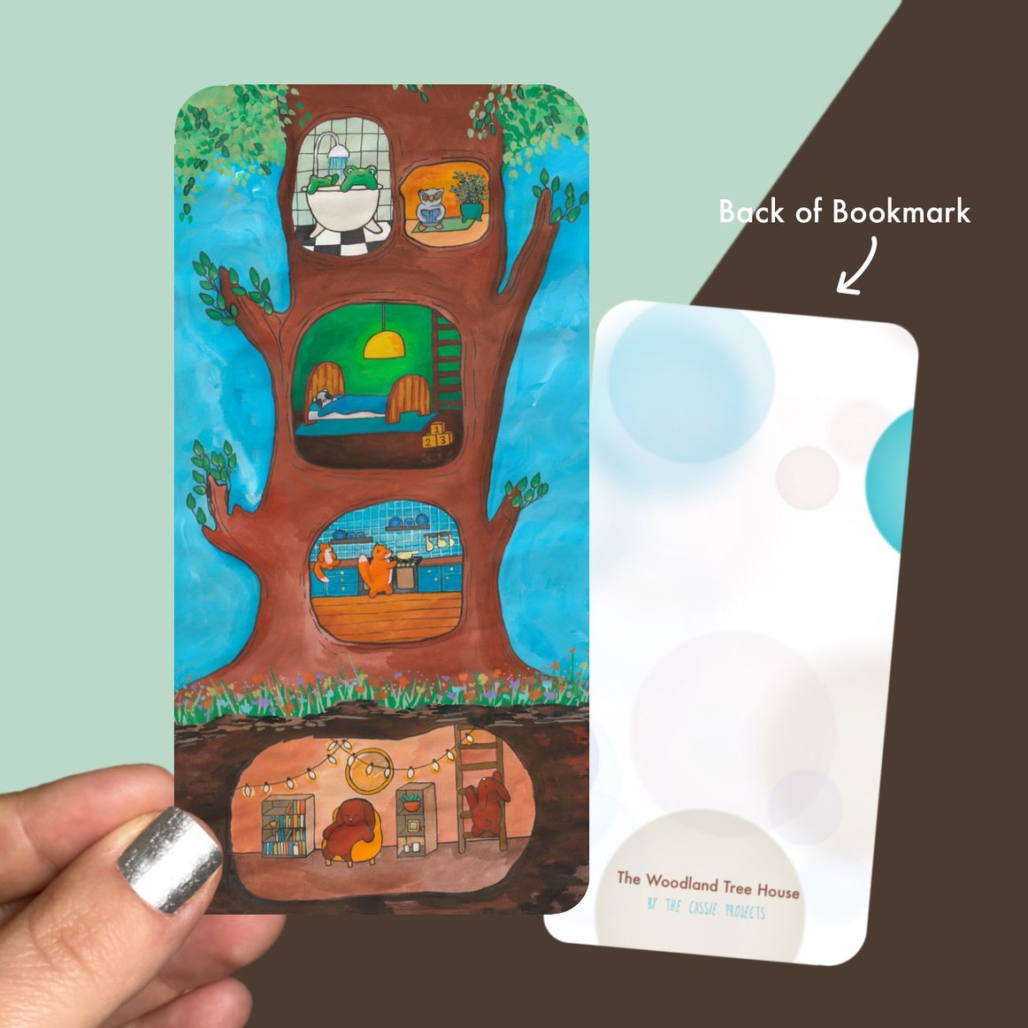 The Woodland Tree House Bookmark